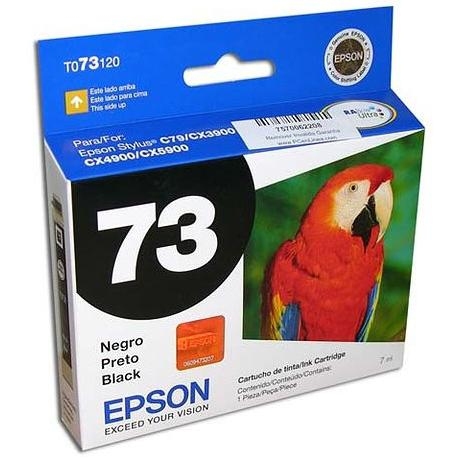 Epson T073120 Black Ink Cartridge cartucho de tinta Original Negro