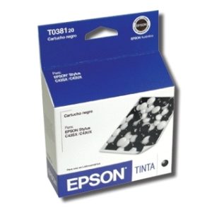Epson T038120 Ink Cartridge cartucho de tinta Original Negro