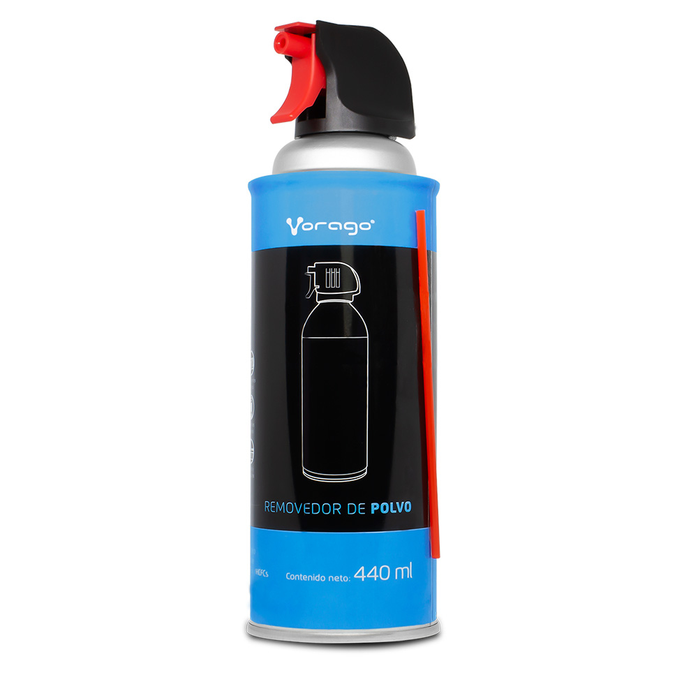 Vorago CLN-100 limpiador de aire comprimido 440 ml
