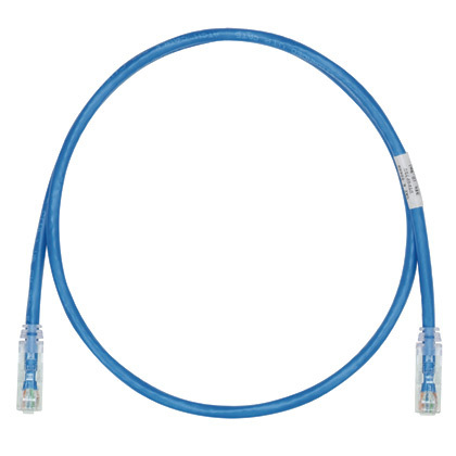 Panduit 0.5m Cat6e cable de red Azul U/UTP (UTP)