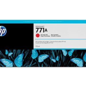 HP Cartucho de tinta DesignJet 771A de 775 ml rojo cromático