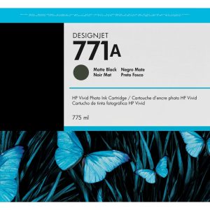 HP Cartucho de tinta DesignJet 771A de 775 ml negro mate