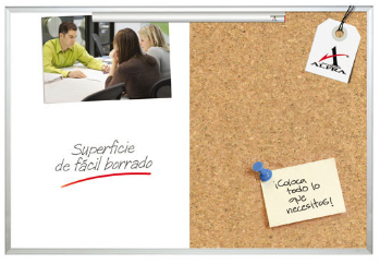 Alfra 6182 portapapeles Blanco, Madera