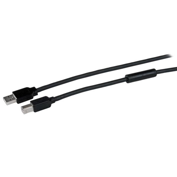 StarTech.com Cable 15m USB B Macho a USB A Macho Activo Amplificado USB 2.0 - Impresora