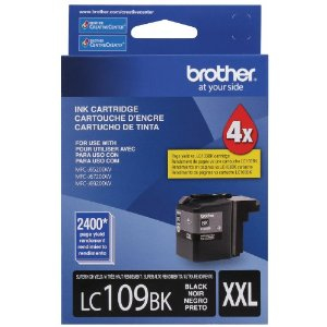 Brother LC-109BK cartucho de tinta 1 pieza(s) Original Extra (Súper) alto rendimiento Negro