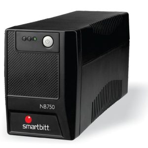 Smartbitt NoBreak NB750 sistema de alimentación ininterrumpida (UPS) 0.75 kVA 375 W 6 salidas AC
