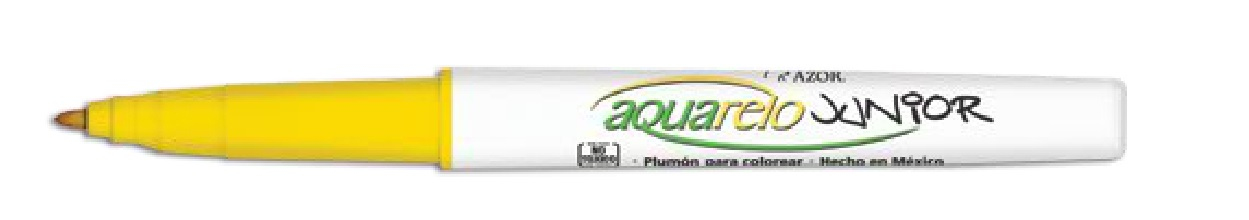 Azor 2926 marcador 1 pieza(s) Punta fina Amarillo
