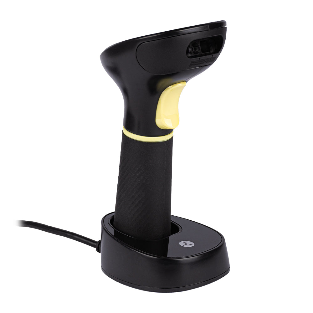 TechZone TZBESC9610 lector de código barras Lector de código de barras manual 2D LED Negro