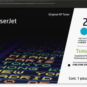 HP Cartucho de tóner Original LaserJet 213X de alto rendimiento cian