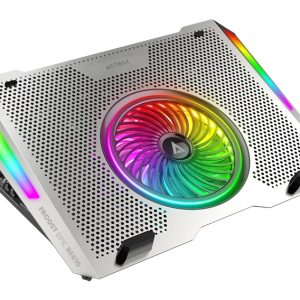 Acteck Froost Epic BE670 enfriador para laptop 39.6 cm (15.6") 2600 RPM Negro, Plata