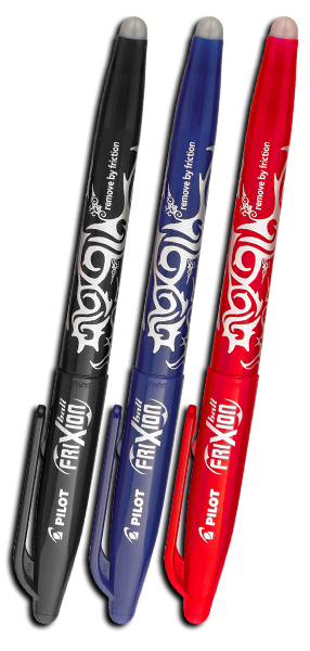 Pilot FriXion Pluma de gel con tapa Azul