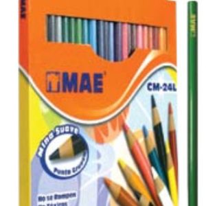 MAE CM-24L lápiz de colores 24 pieza(s)