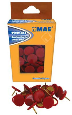 MAE TCC-RJ chincheta Rojo