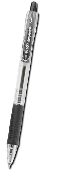 Pilot EasyTouch Negro Fino 12 pieza(s)