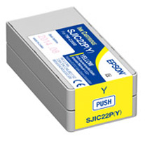 Epson SJIC22P(Y) cartucho de tinta 1 pieza(s) Original Amarillo
