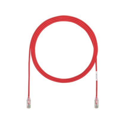 Panduit Cat6, UTP, 5ft cable de red Rojo 1.5 m U/UTP (UTP)