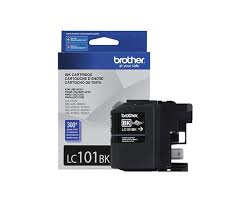Brother LC-101BK cartucho de tinta 1 pieza(s) Original Rendimiento estándar Negro