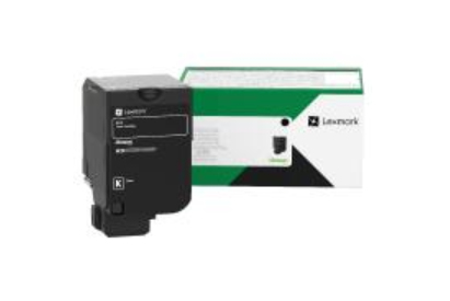 Lexmark 81C8XK0 cartucho de tóner 1 pieza(s) Compatible Negro