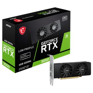 MSI GEFORCE RTX 3050 LP 6G OC tarjeta gráfica NVIDIA 6 GB GDDR6