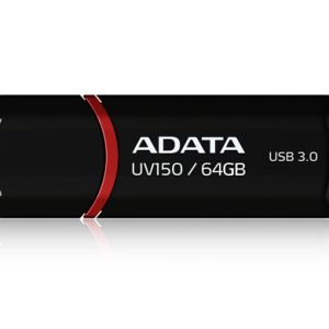 ADATA 64GB DashDrive UV150 unidad flash USB USB tipo A 3.2 Gen 1 (3.1 Gen 1) Negro