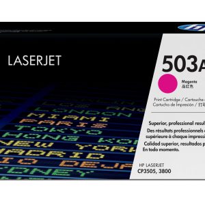 HP Cartucho original de tóner magenta 503A LaserJet
