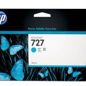 HP Cartucho de tinta DesignJet 727 cian de 130 ml