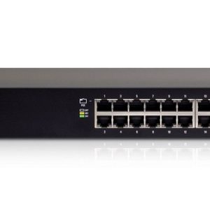 Ubiquiti ES-24-250W dispositivo de redes Gestionado L2/L3 Gigabit Ethernet (10/100/1000) Energía sobre Ethernet (PoE) 1U Negro