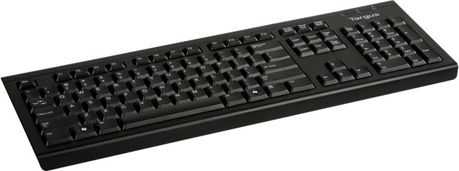 Targus AKB30ES teclado Oficina USB QWERTY Español Negro