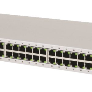 Ubiquiti UniFi US-48-500W dispositivo de redes Gestionado Gigabit Ethernet (10/100/1000) Energía sobre Ethernet (PoE) 1U Plata