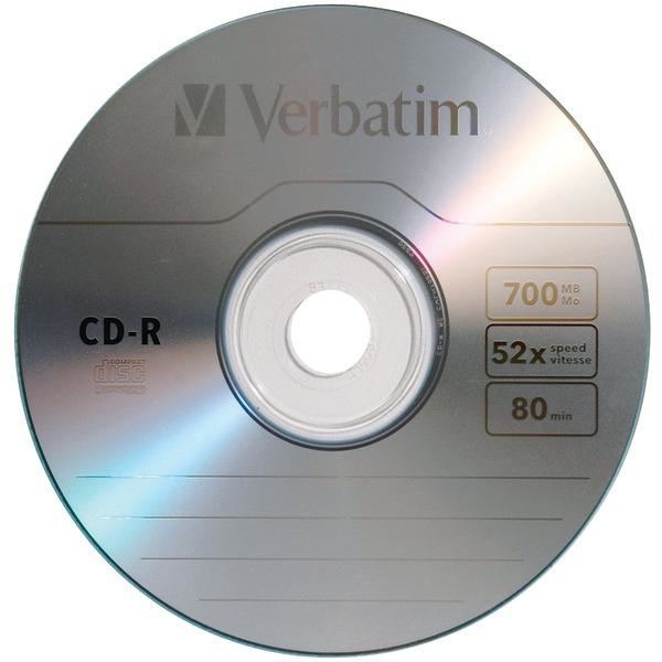 Verbatim 96298 CD en blanco CD-R 700 MB 52x 1 pieza(s)