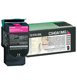 Lexmark C540A1MG cartucho de tóner 1 pieza(s) Original Magenta