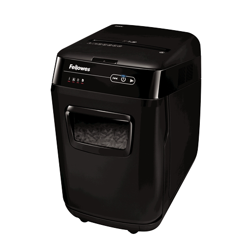 Fellowes AutoMax 200C trituradora de papel Trituración cruzada 60 Db 22.9 cm Negro