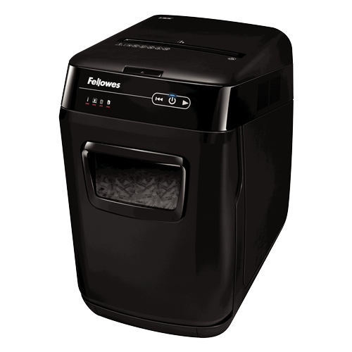 Fellowes AutoMax 130C trituradora de papel Trituración cruzada 60 Db Negro