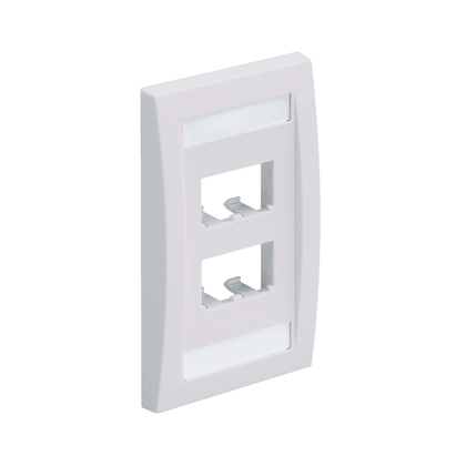 Panduit CFPE4WHY placa de pared o cubierta de interruptor Blanco