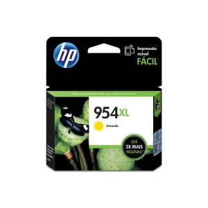 HP Cartucho original de tinta amarilla de alto rendimiento 954XL
