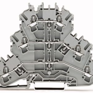 Wago 2002-3201 bloque de terminales Gris