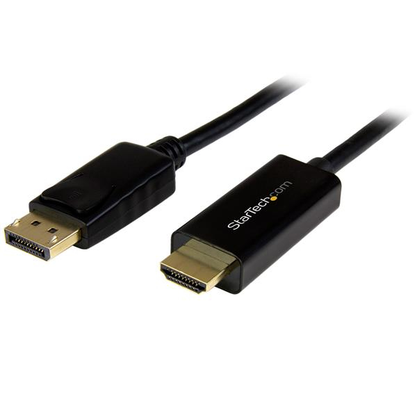 StarTech.com Cable Convertidor DisplayPort a HDMI de 1m - Color Negro - Ultra HD 4K