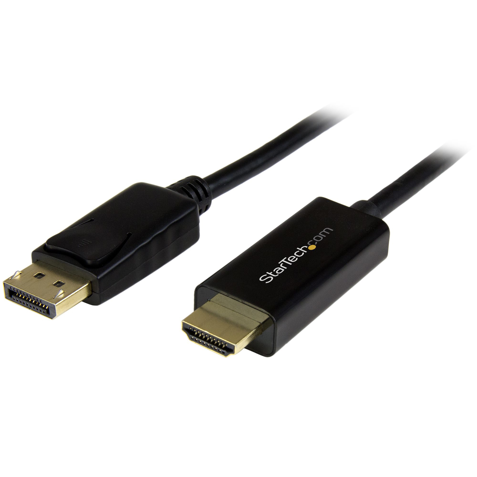 StarTech.com Cable Convertidor DisplayPort a HDMI de 2m - Color Negro - Ultra HD 4K