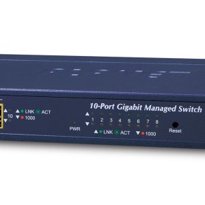 PLANET GSD-1002M dispositivo de redes Gestionado L2/L4 Gigabit Ethernet (10/100/1000) Energía sobre Ethernet (PoE) Azul