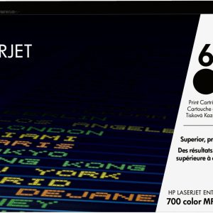 HP Cartucho original de tóner negro 651A LaserJet