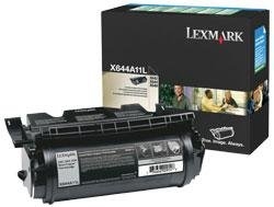 Lexmark X644, X646 High Yield Return Program Print Cartridge cartucho de tóner Original Negro