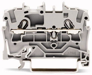 Wago 2002-1201 bloque de terminales Gris