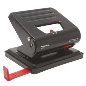 Barrilito 2003I perforadora de papel 20 hojas Negro