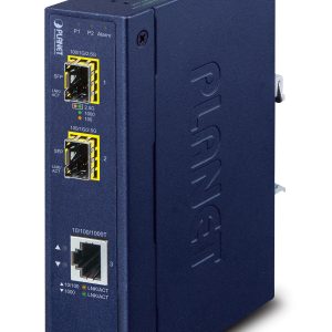 PLANET IGT-1205AT convertidor de red 1000 Mbit/s Azul