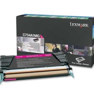 Lexmark C734A1MG cartucho de tóner 1 pieza(s) Original Magenta