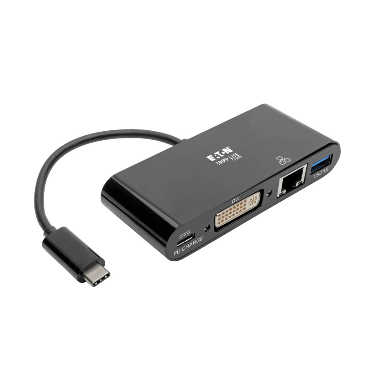 Tripp Lite U444-06N-DGUB-C base para portátil y replicador de puertos USB 3.2 Gen 2 (3.1 Gen 2) Type-C Negro