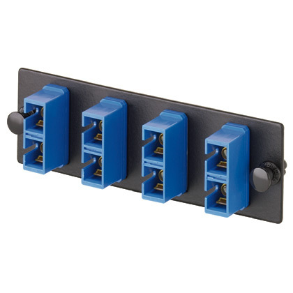 Panduit FAP3WBUDSCZ adaptador de fibra óptica SC 1 pieza(s) Negro, Azul