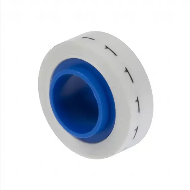 Panduit PMDR-1 soporte para manguito de identificación de conductores Negro, Blanco 1 pieza(s)