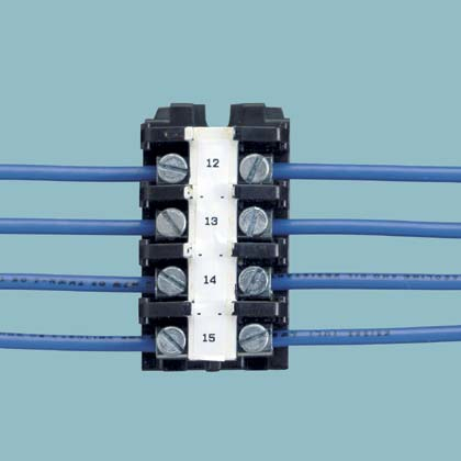 Panduit T038X000FJC-BK cinta para impresora de etiquetas Negro sobre blanco