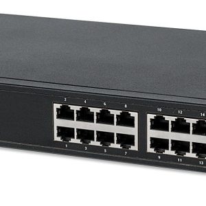 Intellinet 560993 dispositivo de redes No administrado L2 Gigabit Ethernet (10/100/1000) Energía sobre Ethernet (PoE) 1U Negro